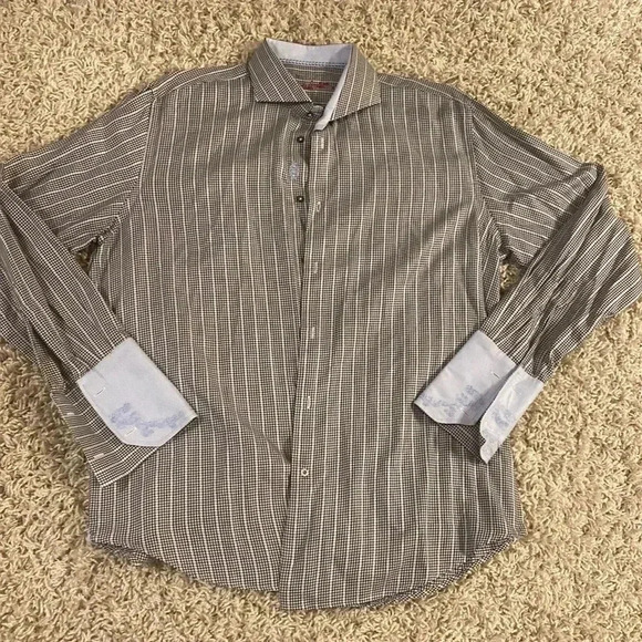 Robert Graham long sleeves shirt size M - Picture 1 of 7